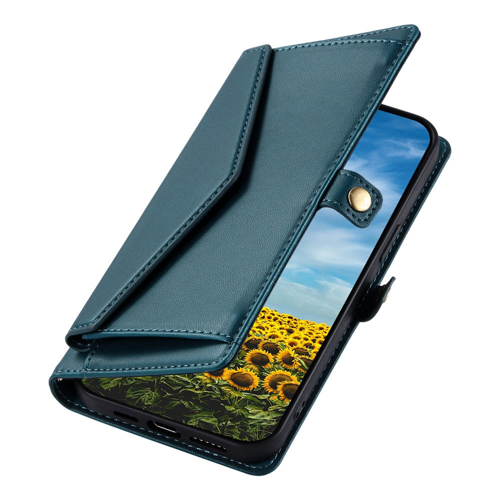 For Motorola Edge 60 Pro 5G Leather Case with Wrist Strap Wallet Stand Phone Cover