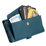 For Motorola Edge 60 Pro 5G Leather Case with Wrist Strap Wallet Stand Phone Cover