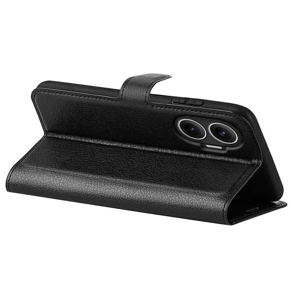 For Xiaomi Poco F7 5G / Redmi Turbo 4 Pro 5G Case Litchi Texture Shockproof Leather Wallet Phone Cover