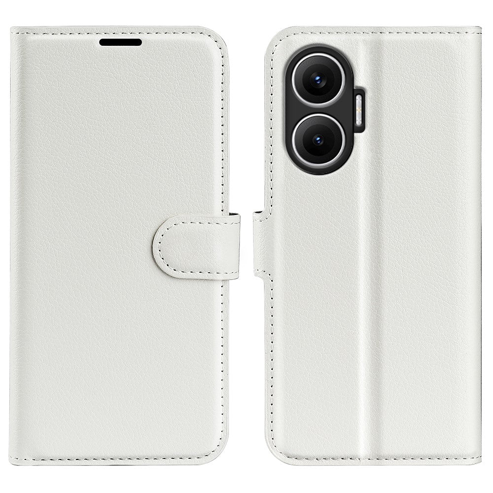 For Xiaomi Poco F7 5G / Redmi Turbo 4 Pro 5G Case Litchi Texture Shockproof Leather Wallet Phone Cover