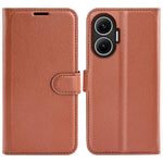 For Xiaomi Poco F7 5G / Redmi Turbo 4 Pro 5G Case Litchi Texture Shockproof Leather Wallet Phone Cover