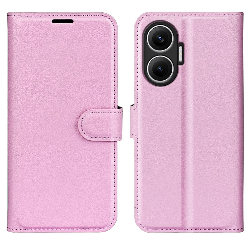 For Xiaomi Poco F7 5G / Redmi Turbo 4 Pro 5G Case Litchi Texture Shockproof Leather Wallet Phone Cover