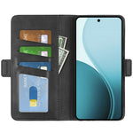 For Oppo Reno14 Pro 5G (Global) Case Calf Texture Leather Wallet Phone Cover