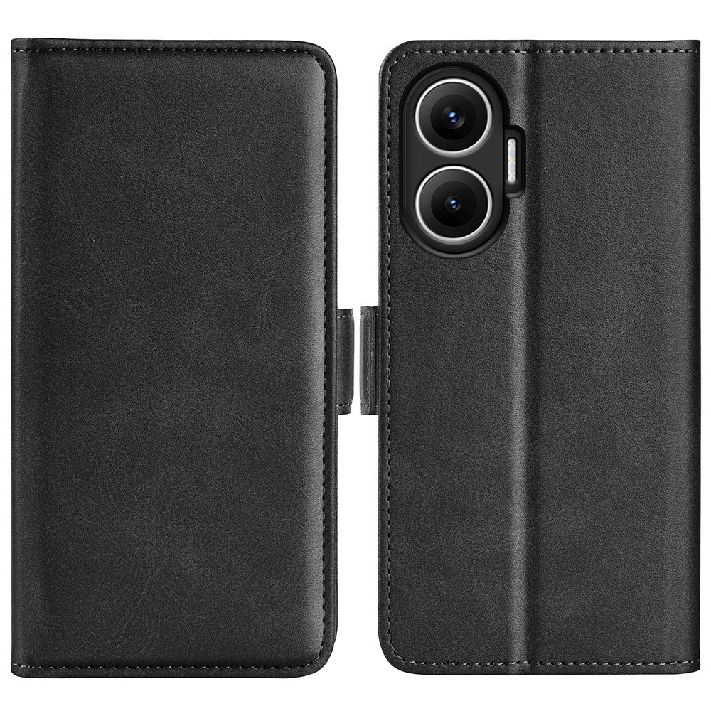 For Xiaomi Poco F7 5G / Redmi Turbo 4 Pro 5G Case Calf Texture Leather Wallet Phone Cover