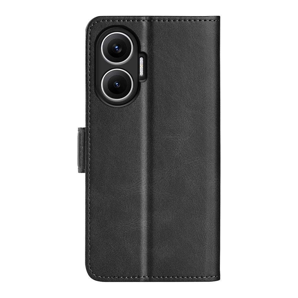 For Xiaomi Poco F7 5G / Redmi Turbo 4 Pro 5G Case Calf Texture Leather Wallet Phone Cover