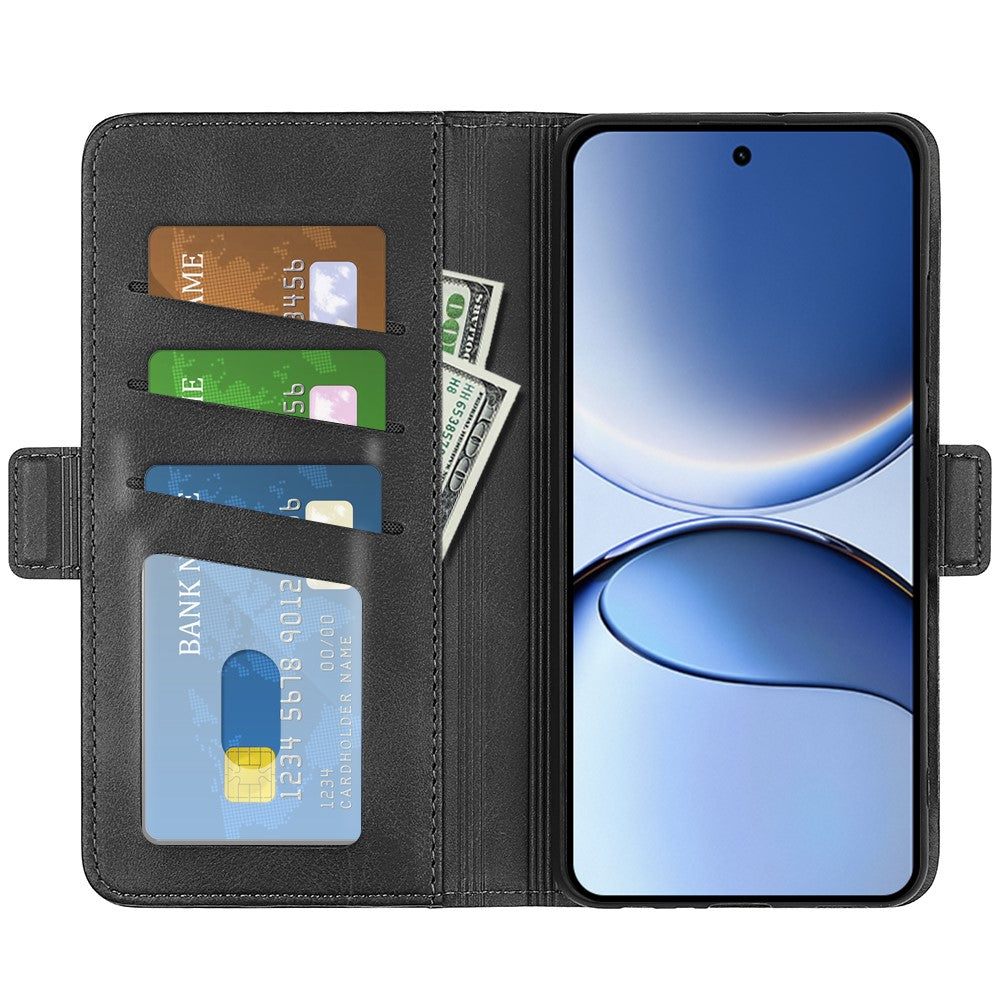 For Xiaomi Poco F7 5G / Redmi Turbo 4 Pro 5G Case Calf Texture Leather Wallet Phone Cover