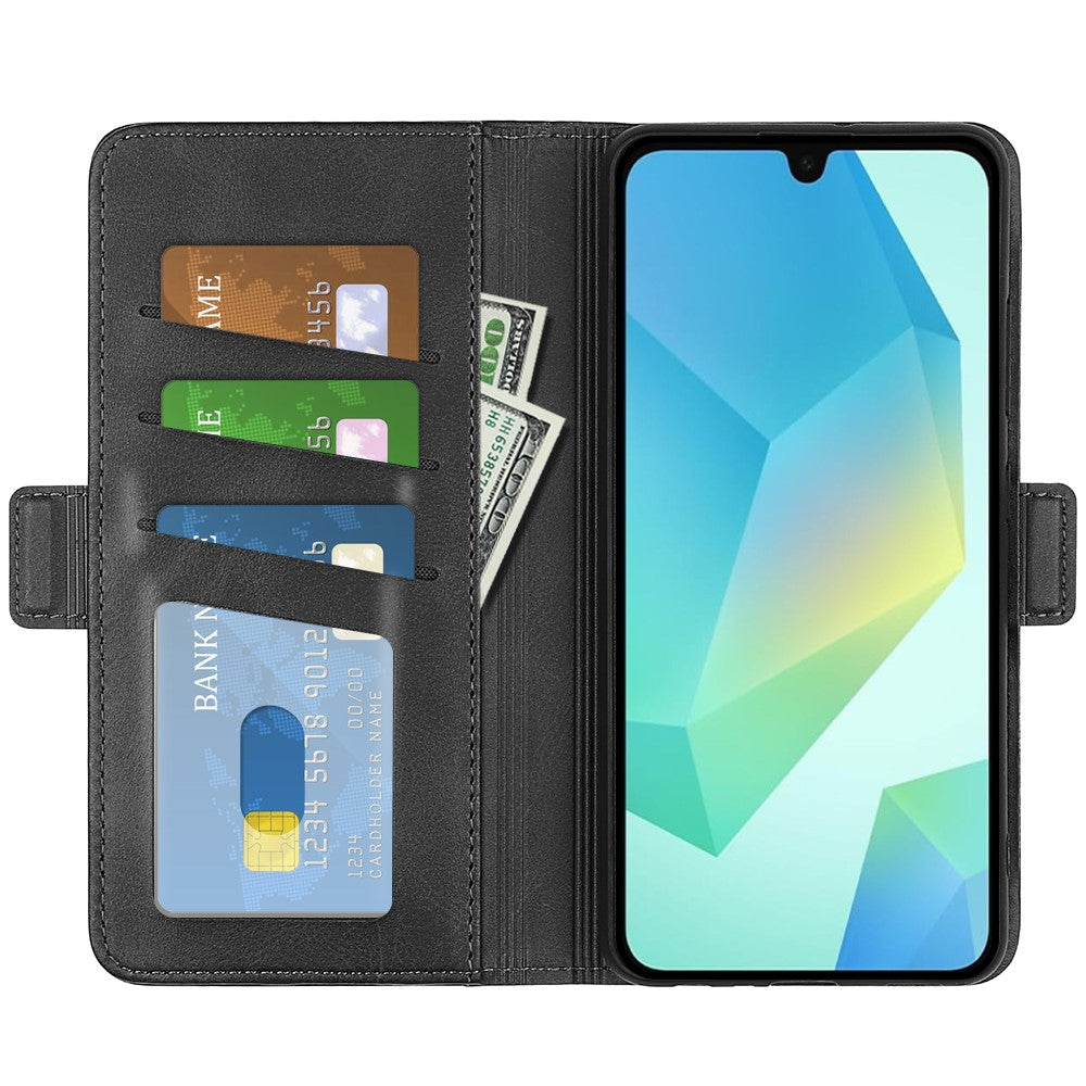 For Samsung Galaxy A08 5G / A08 4G / A07 4G / F07 4G / M07 4G Case Calf Texture Leather Wallet Phone Cover