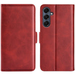 For Samsung Galaxy A18 5G / A18 4G / A17 5G / 4G / F17 5G / M17 5G Case Calf Texture Leather Wallet Phone Cover