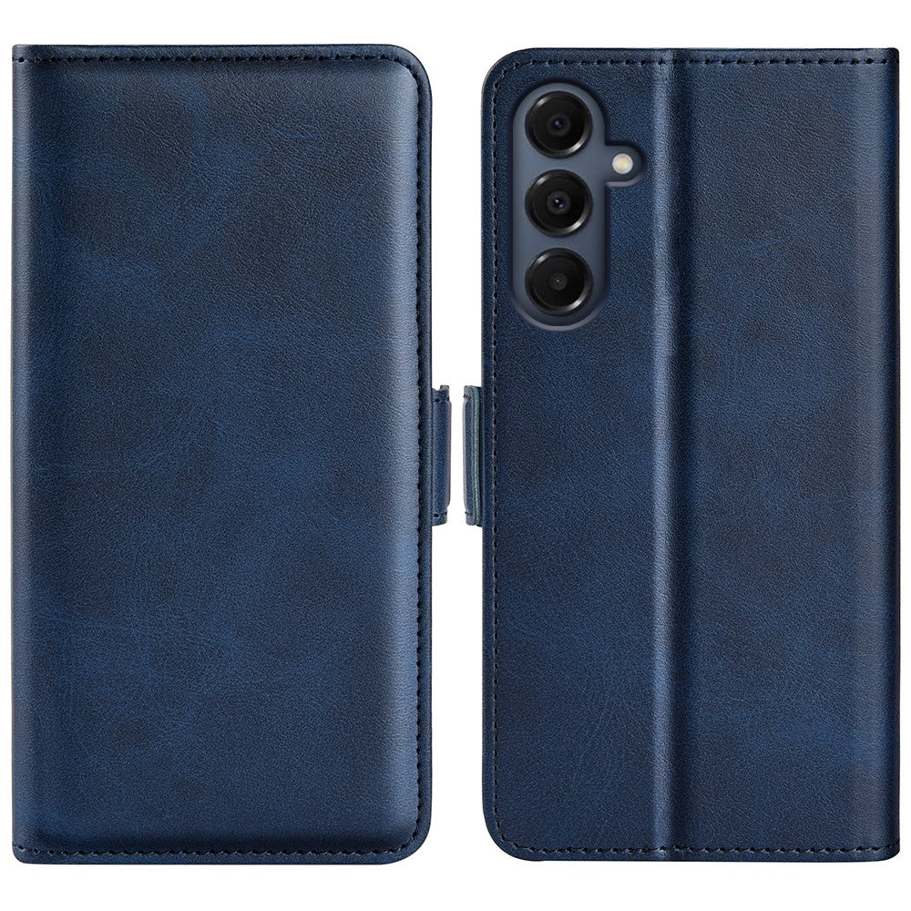 For Samsung Galaxy A18 5G / A18 4G / A17 5G / 4G / F17 5G / M17 5G Case Calf Texture Leather Wallet Phone Cover
