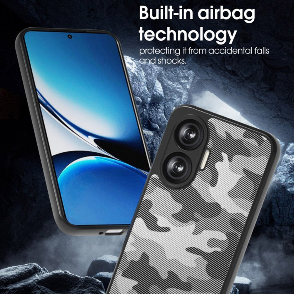 IBMRS For Xiaomi Poco F7 5G / Redmi Turbo 4 Pro 5G Case Soft TPU Frame Hard PC Back Anti-Fall Phone Cover