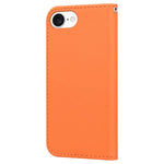 Til iPhone 17e / 16e cover tegneserie mønster tegnebog læder telefon cover