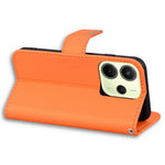 For Xiaomi Redmi Note 14 4G (164.84mm) Case Cartoon Pattern Wallet Leather Phone Cover