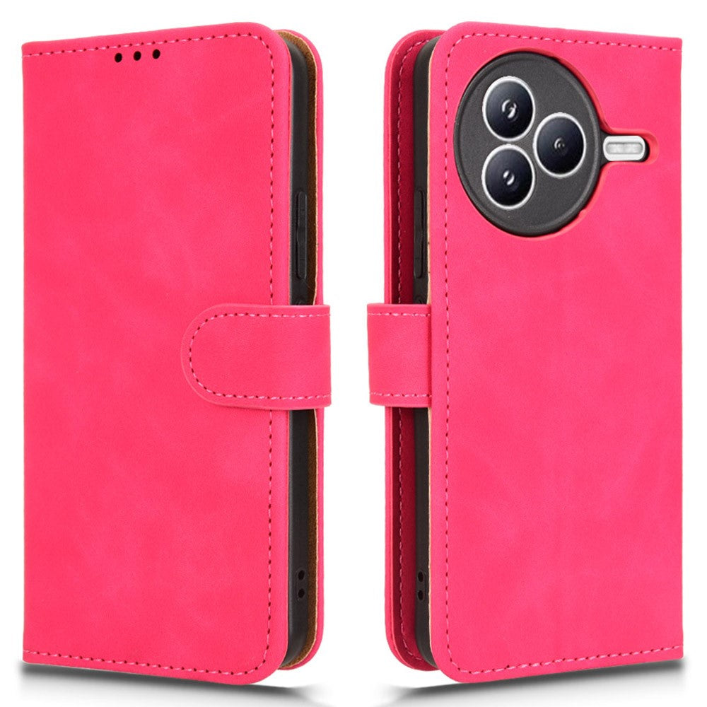 For Xiaomi Civi 5 Pro 5G Leather Case Skin Feel Anti Drop Wallet Flip Phone Cover