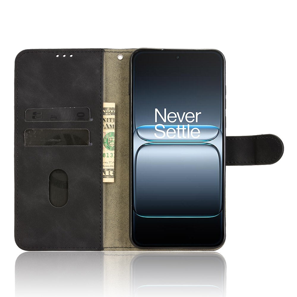 Læderetui til OnePlus Nord 5 5G / Ace 5 Ultra 5G, stødsikkert pung-etui med foldemønster