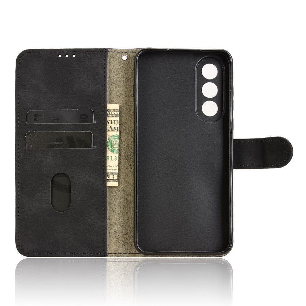 Læderetui til OnePlus Nord 5 5G / Ace 5 Ultra 5G, stødsikkert pung-etui med foldemønster