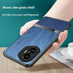 For Honor 400 Pro 5G (Global) Case Wood Texture Leather + TPU Protective Phone Cover