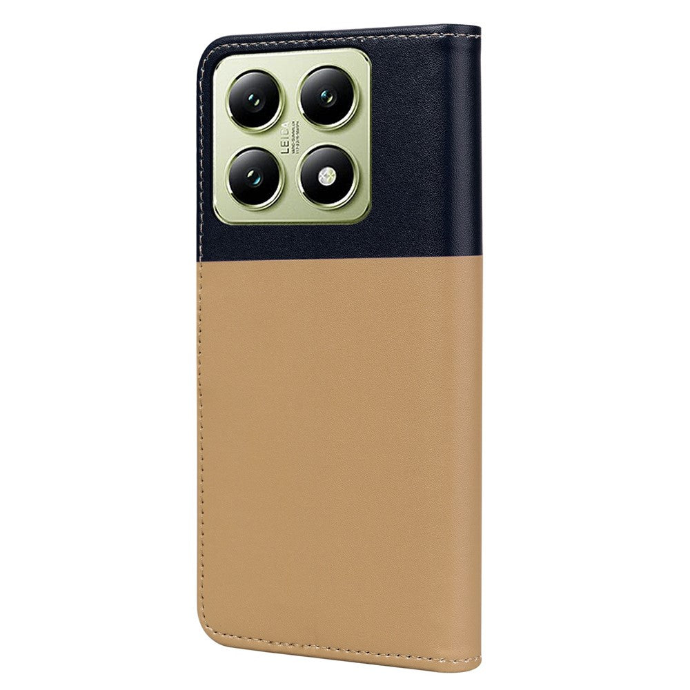 Cartoon Pet Series for Xiaomi 14T Wallet Phone Case Splicing Leather Flip Cover