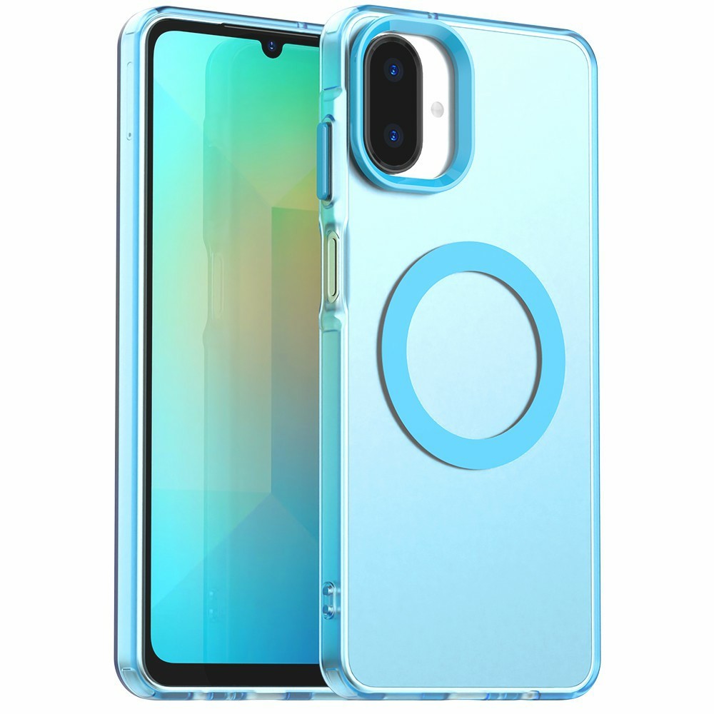 Til Samsung Galaxy A07 4G Magnetisk Cover Anti-fald Hybrid Telefon Bagcover