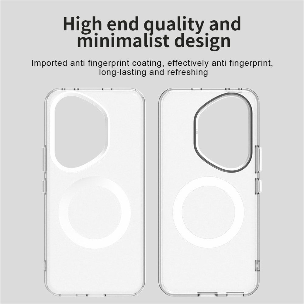 For Honor 400 Pro 5G (Global) Magnetic Case Anti Drop Hybrid Phone Back Cover