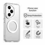 For Honor 400 Pro 5G (Global) Magnetic Case Anti Drop Hybrid Phone Back Cover