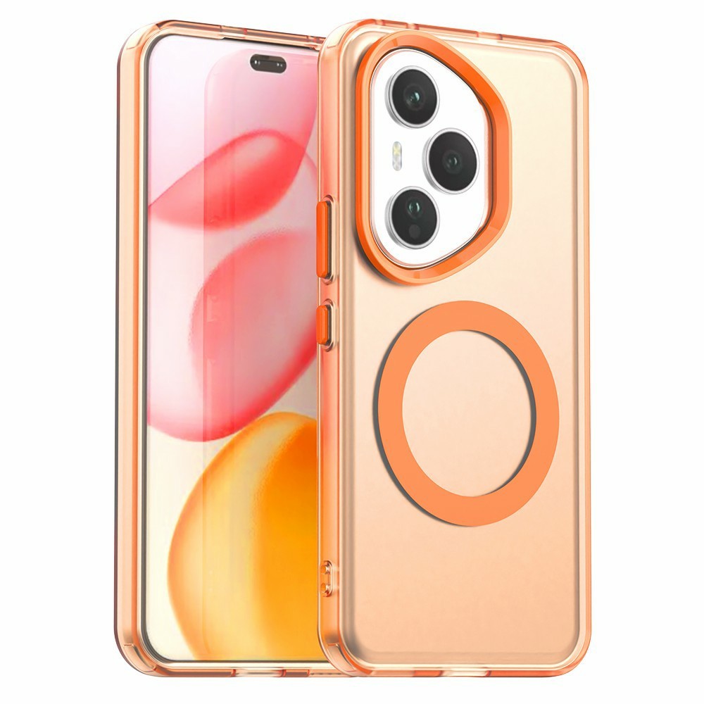 For Honor 400 Pro 5G (Global) Magnetic Case Anti Drop Hybrid Phone Back Cover