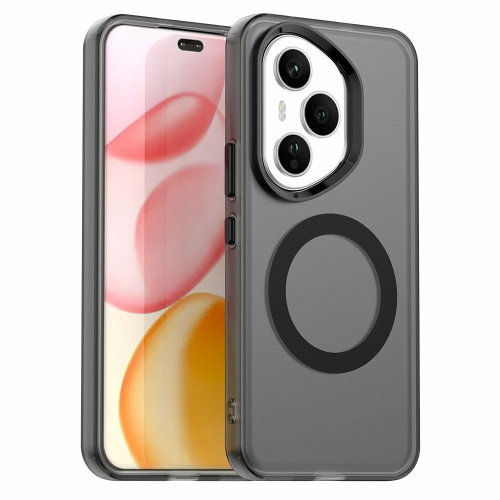 For Honor 400 Pro 5G (Global) Magnetic Case Anti Drop Hybrid Phone Back Cover