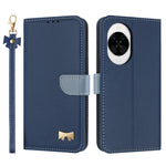 For Huawei nova 14 5G Case Bowknot Decor Wallet Leather Phone Cover with Wrist Strap