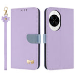 For Huawei nova 14 Pro 5G Case Bowknot Decor Wallet Leather Phone Cover with Wrist Strap
