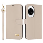 For Huawei nova 14 Pro 5G Case Bowknot Decor Wallet Leather Phone Cover with Wrist Strap