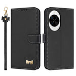 For Huawei nova 14 Pro 5G Case Bowknot Decor Wallet Leather Phone Cover with Wrist Strap