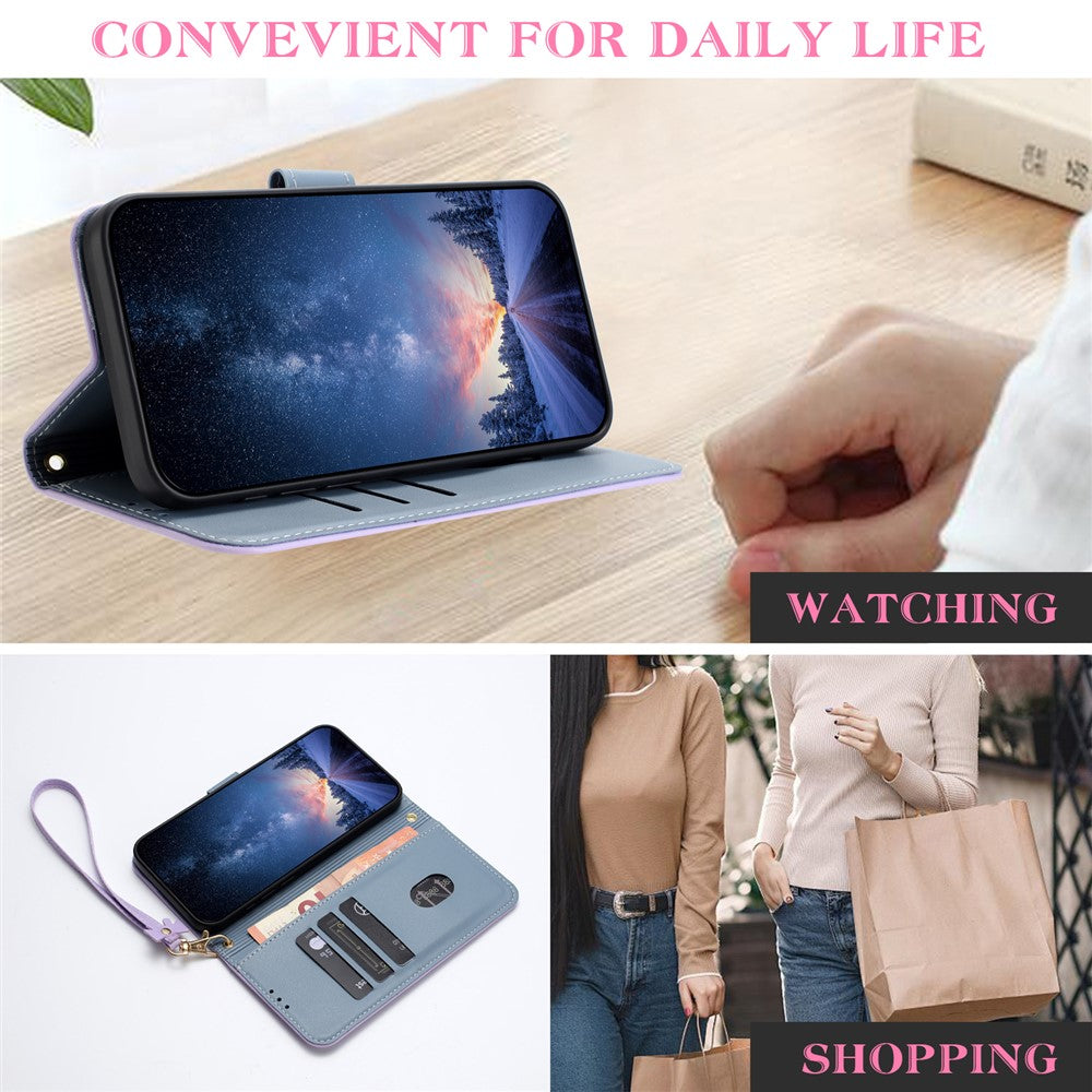 For Huawei nova 14 Ultra 5G Case Bowknot Decor Wallet Leather Phone Cover with Wrist Strap