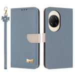 For Huawei nova 14 Ultra 5G Case Bowknot Decor Wallet Leather Phone Cover with Wrist Strap