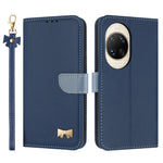 For Huawei nova 14 Ultra 5G Case Bowknot Decor Wallet Leather Phone Cover with Wrist Strap
