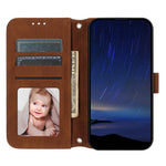 For Huawei nova 14 5G Case Wallet Skin-Touch Leather Imprinted Phone Cover with Wrist Strap