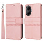 For Xiaomi Poco F7 5G / Redmi Turbo 4 Pro 5G Case Wallet Skin-Touch Leather Imprinted Phone Cover with Wrist Strap