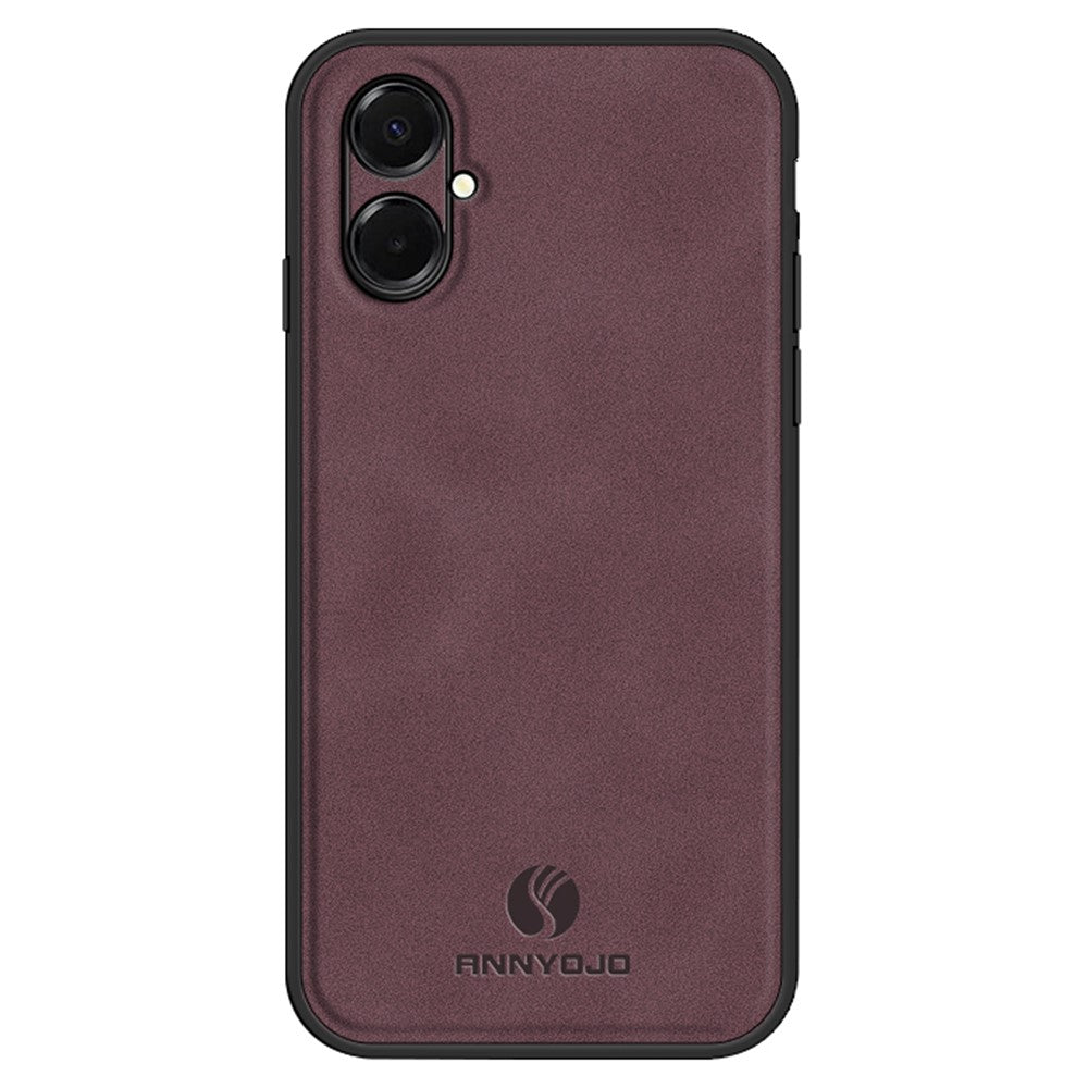ANNYOJO For Samsung Galaxy A08 5G / A08 4G / A07 4G Case PU Leather + PC + TPU Anti Drop Phone Back Cover