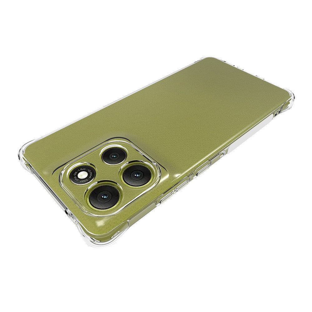 WANLONFENG-cover til Motorola Moto G86 5G, WL-serien, 2,0 mm TPU-mobilcover med hærdet glasfilm