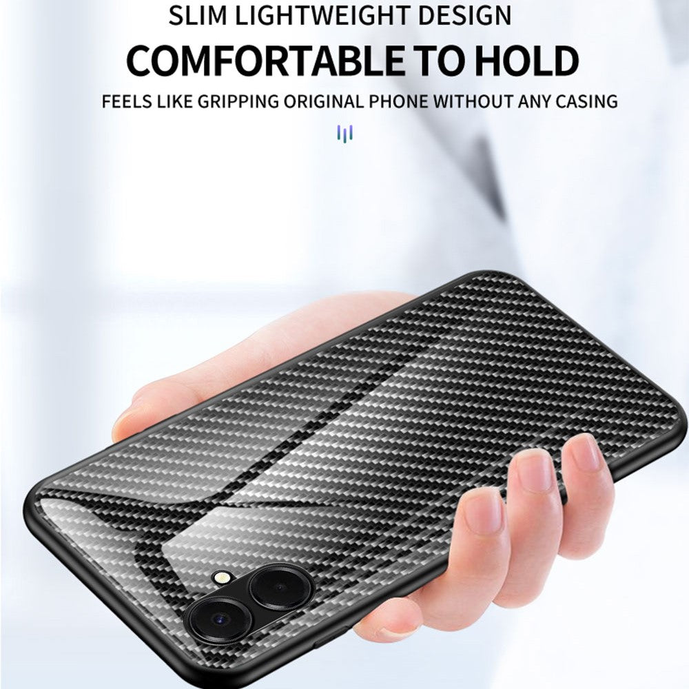 For Samsung Galaxy A08 5G / A08 4G / A07 4G Case Tempered Glass Shockproof Phone Cover
