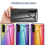 Samsung Galaxy A18 5G / A18 4G / A17 5G / A17 4G / A26 5G skal härdat glas stötsäkert mobilskal