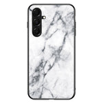 For Samsung Galaxy A18 5G / A18 4G / A17 5G / A17 4G / A26 5G Case Marble Pattern Tempered Glass + PC + TPU Protective Phone Cover