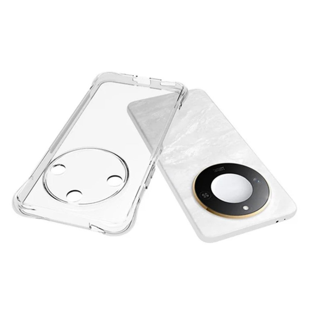 WANLONFENG For Honor X60 5G / Honor X9c Smart 5G Clear TPU Case  TM Series 2.0mm Phone Back Cover