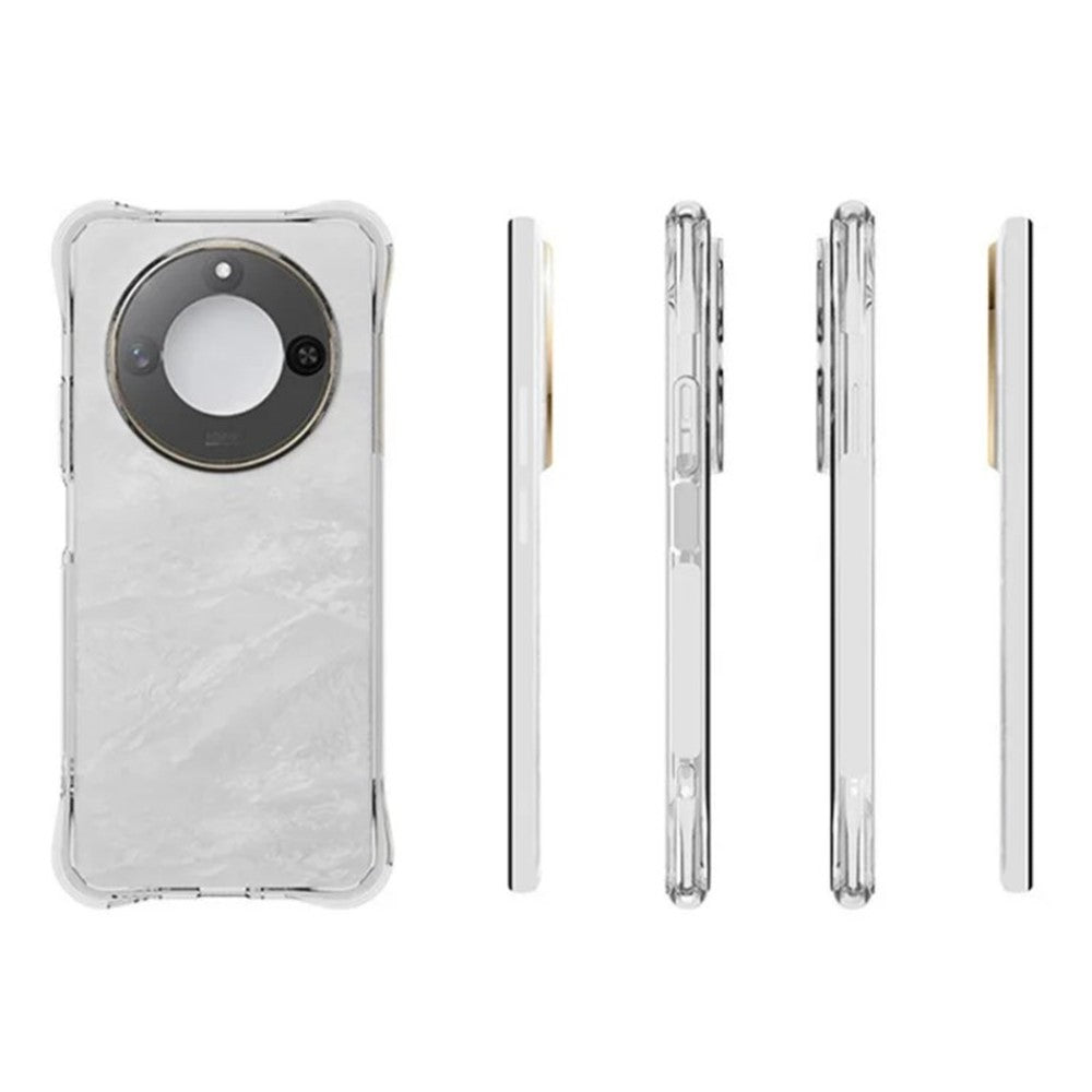 WANLONFENG For Honor X60 5G / Honor X9c Smart 5G Clear TPU Case  TM Series 2.0mm Phone Back Cover