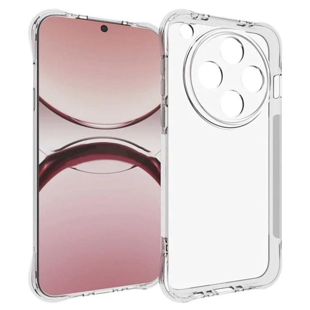 WANLONFENG For Oppo Find X8s+ 5G Clear TPU Case  TM Series 2.0mm Phone Back Cover