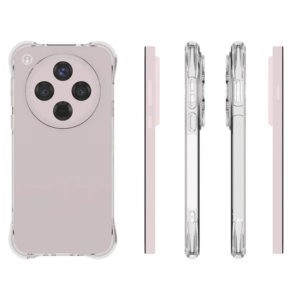 WANLONFENG For Oppo Find X8s+ 5G Clear TPU Case  TM Series 2.0mm Phone Back Cover