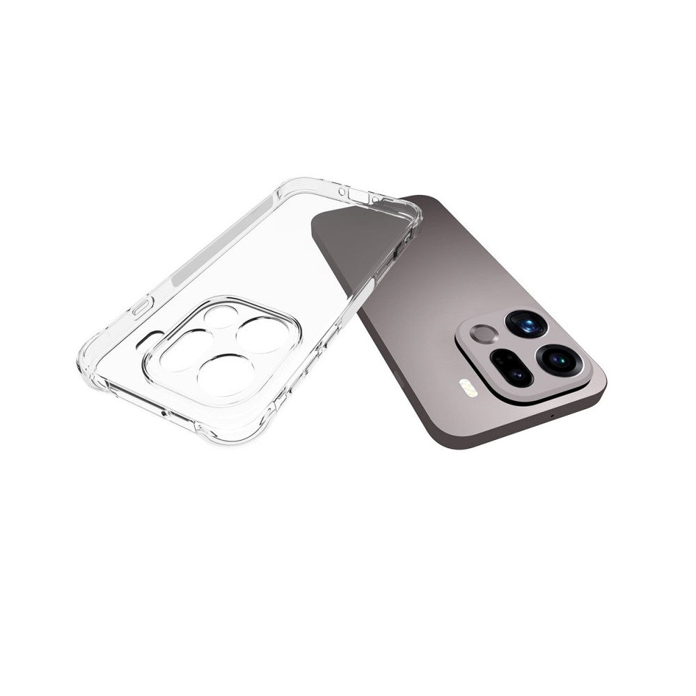 WANLONFENG For Oppo Find X9 Pro 5G Clear TPU Case  TM Series 2.0mm Phone Back Cover