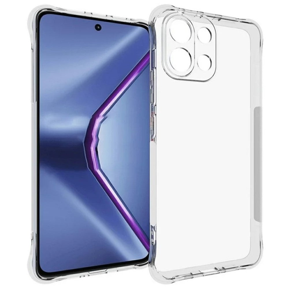 WANLONFENG For Oppo K13 5G Clear TPU Case  TM Series 2.0mm Phone Back Cover