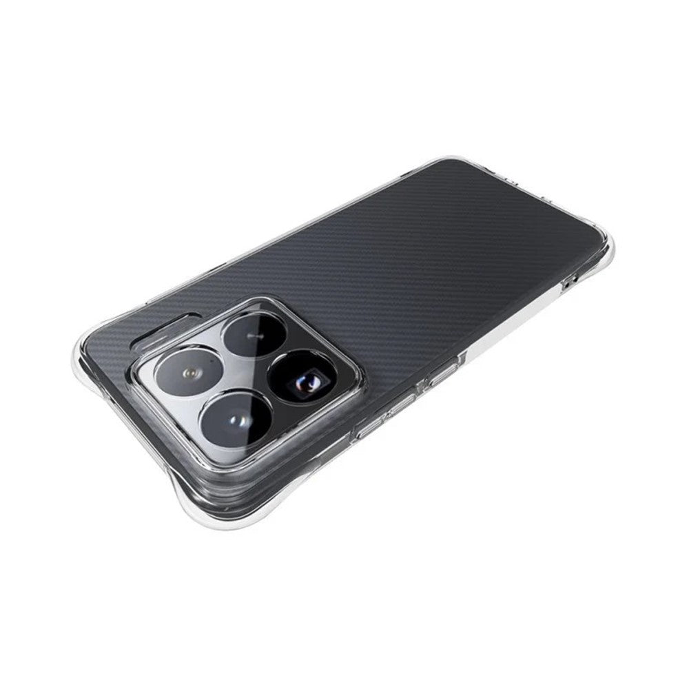 WANLONFENG For Xiaomi 15S Pro Clear TPU Case  TM Series 2.0mm Phone Back Cover