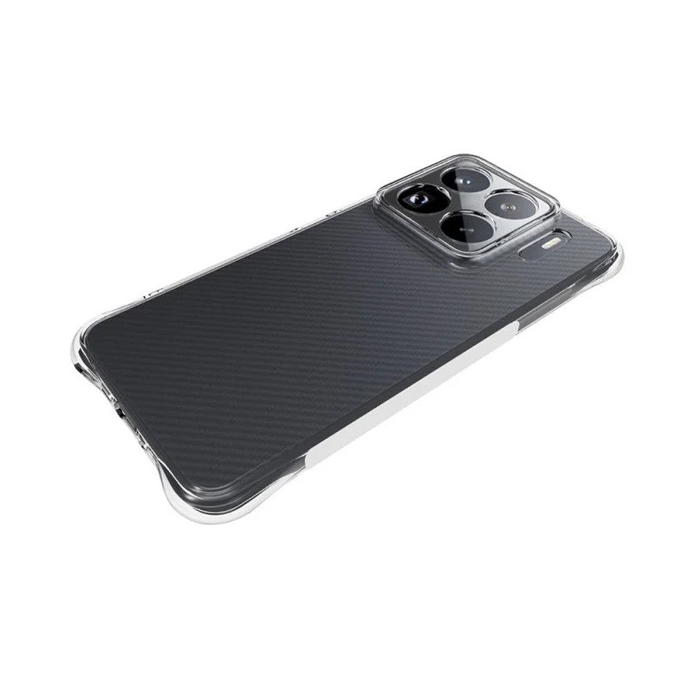 WANLONFENG For Xiaomi 15S Pro Clear TPU Case  TM Series 2.0mm Phone Back Cover