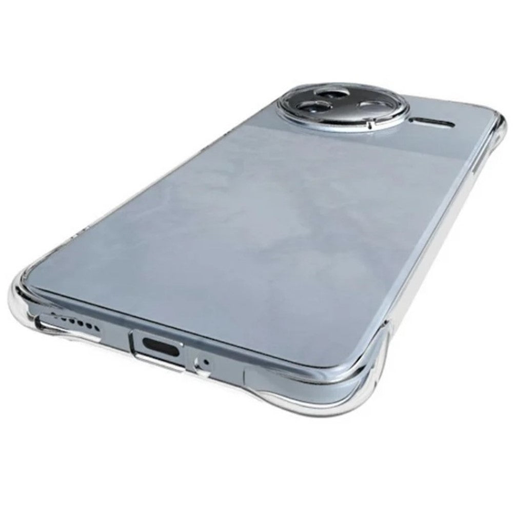 WANLONFENG For Xiaomi Redmi K80 5G / Xiaomi Poco F7 Pro 5G Clear TPU Case  TM Series 2.0mm Phone Back Cover