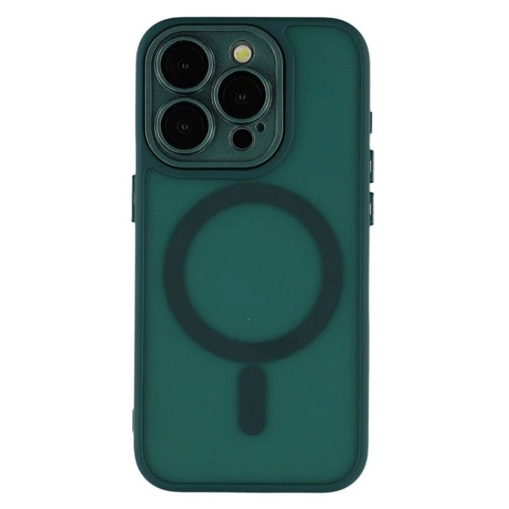 WANLONFENG For iPhone 11 Pro Max Case Compatible with MagSafe  QB Series PC TPU Phone Cover with Screen Film